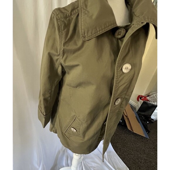 Spiewak & Sons army green jacket, lined,  large buttons size small - Picture 10 of 10